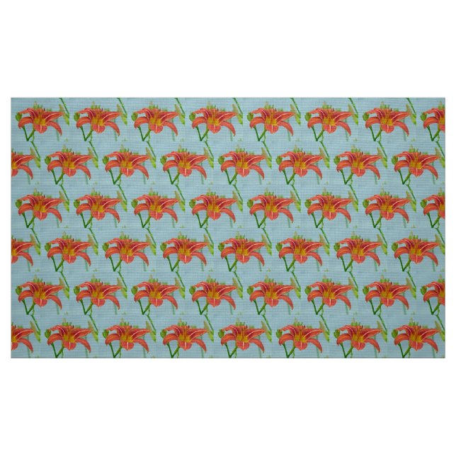 Tecido Tiger Daylily (Fat Quarter)