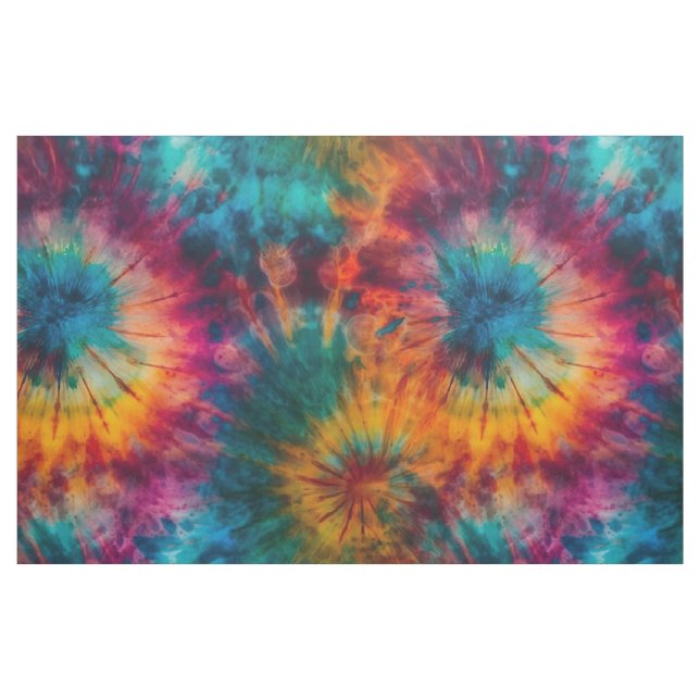 Tecido Tinta Tie-Dye Fogueira Vibrante (Jarda)