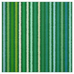 Tecido Tiras de giz - Jade Green e Aqua