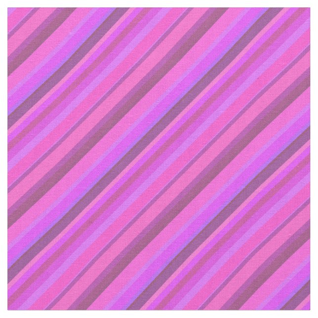 Tecido Tiras diagonais cor-de-rosa (Detalhe)