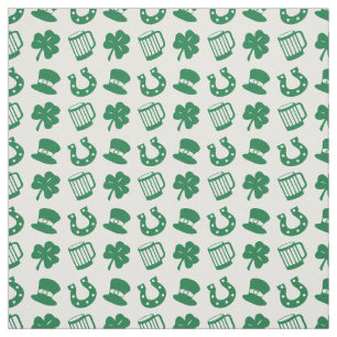 Tecido todas as coisas irlandesas, padrão