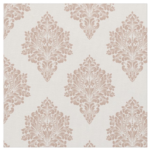 Tecido Tons de Deserto Damask (Detalhe)