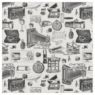 Tecido torneio de câmeras de fotografia antiga victoriana