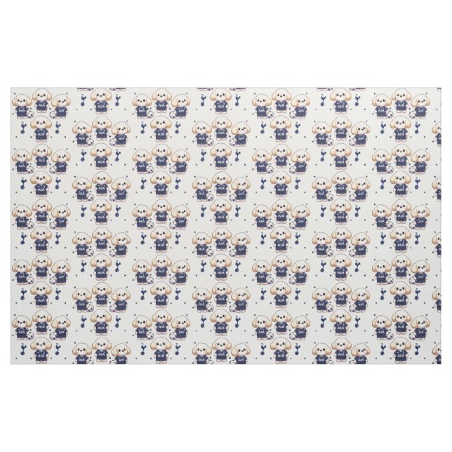 Tecido Tottenham Cavoodle (Fat Quarter)