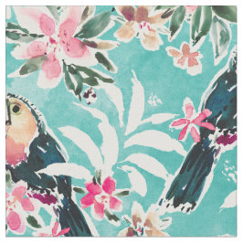 Tecido TOUCADISTA TOU Lush Tropical Toucans
