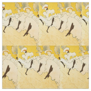 Tecido Toulouse Lautrec Yellow Dancing Girl Poster