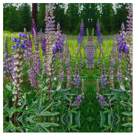 Tecido Towering Lupines