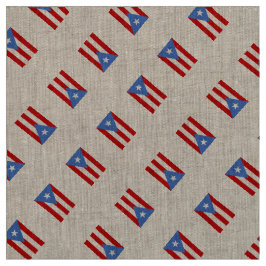 Tecido Tradicional: Bandeira de Puerto Rico