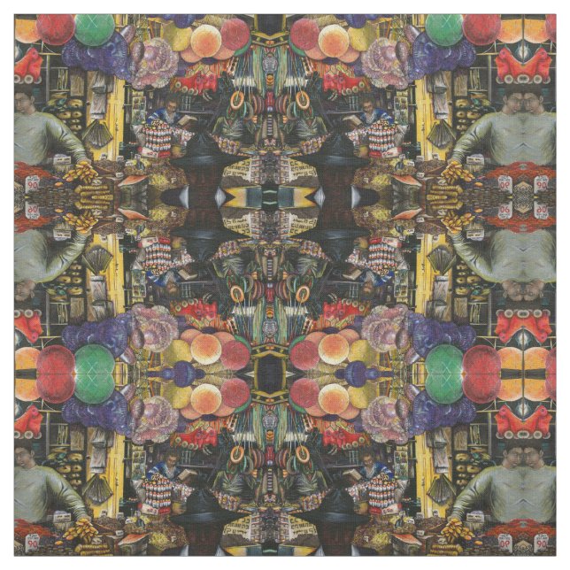 Tecido Tradições do Comércio Antigo, Jerusalém (Modelo)