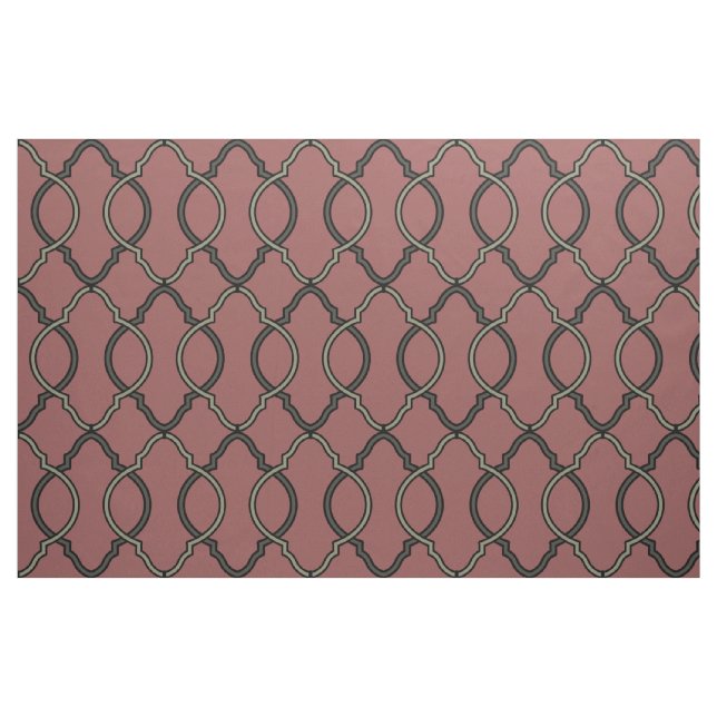 Tecido Trava Geométrica de Padrão (Fat Quarter)