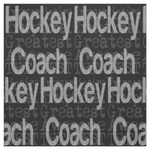 Tecido Treinador de Hockey Extraordinaire