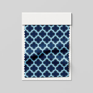 Tecido Trellis Azul e Bebê, Latite, Quatrefoil