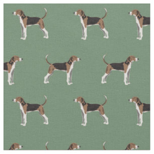 Tecido Tremendo Walker Coonhound verde