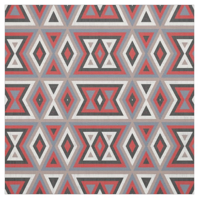 Tecido Trendy Étnica American Native Tribe Standard (Modelo)