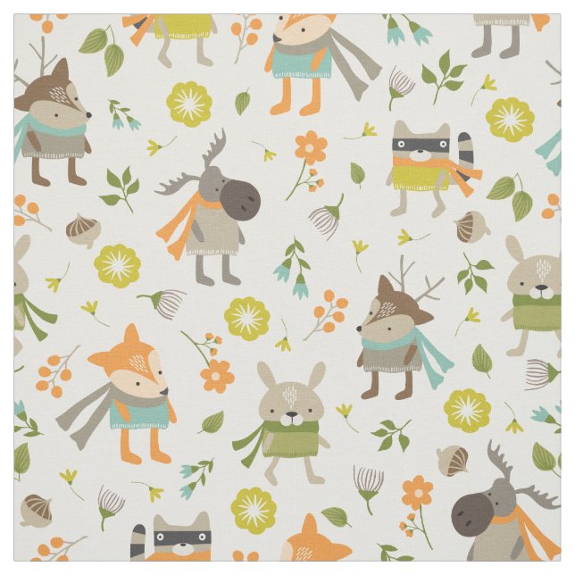 Tecido Trendy Folksy Woodland (Modelo)