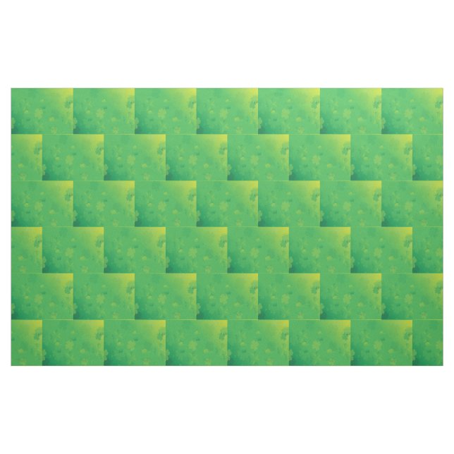 Tecido Trevos Reluzentes (Fat Quarter)