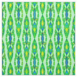 Tecido Tribal Batik - Mint, Emerald Green e Blue