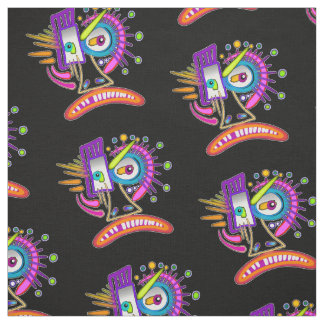 TECIDO TRIBAL FROWNIE EMOJI MEEMOGIE