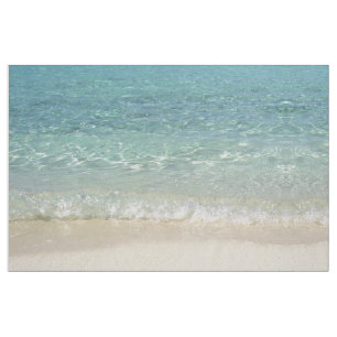 Tecido tropical azul da água de Tahiti