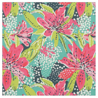 Tecido Tropical Bloom