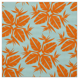 Tecido Tropical Hawaiian Quilt Pattern Bird of Paradise 
