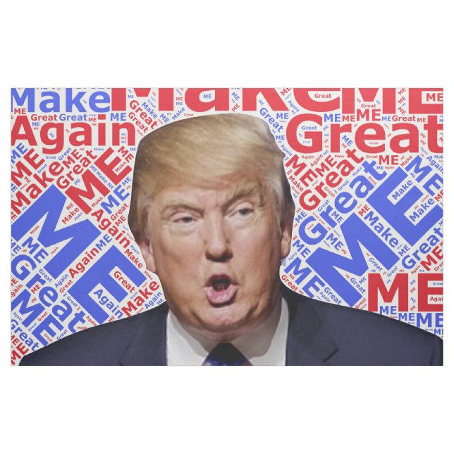Tecido Trump clássico 2020 (Fat Quarter)