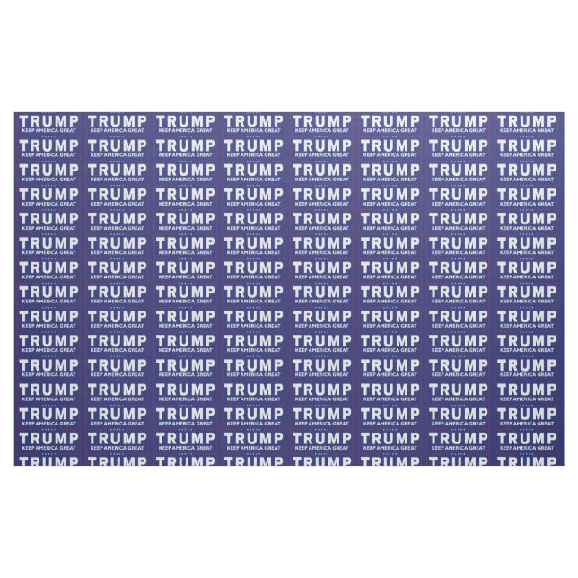 Tecido Trump Keep America Excelente Blue Background, ZSSG (Fat Quarter)