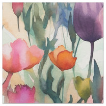 Tulipas De Aquarela (Leve)