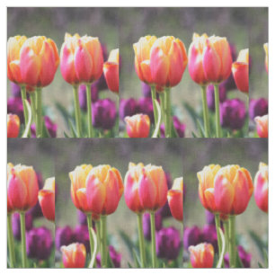 Tecido Tulipas de queda Achama