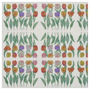 Tecido Tulipas do primavera
