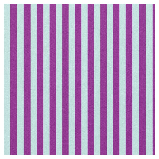 Tecido Turquesa e Púrpura — Padrão Striped/Links (Detalhe)
