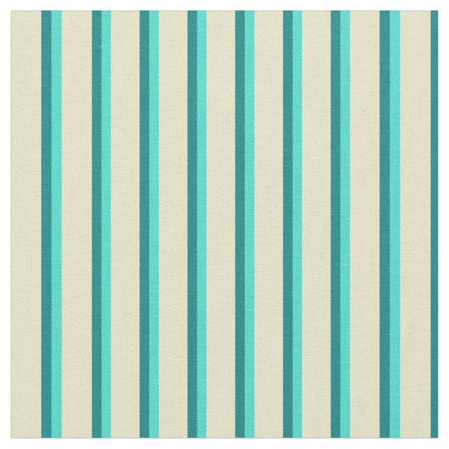 Tecido Turquesa, Teal e Goldenród Colorido (Detalhe)