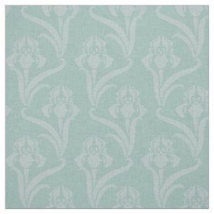 Tecido Turquoise Art Nouveau Iris