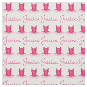 Tecido Tutu - Balé Rosa Personalizado - Dança Costume