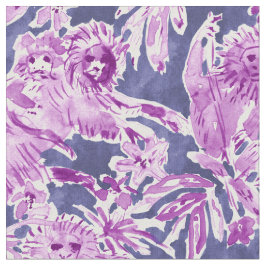 Tecido TWITCHY TAMARINS in Veri Peri