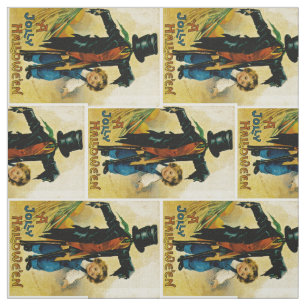 Tecido Um Dia das Bruxas alegre