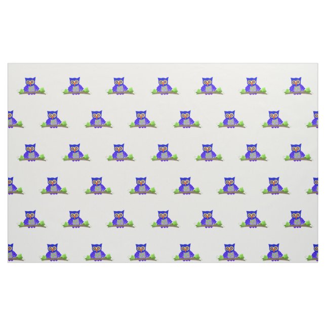 Tecido Um Monte de Corujas Hoot (Fat Quarter)
