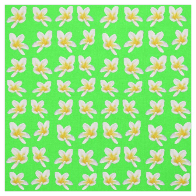 Tecido "Uma dança de parelha amarela em verde" (Modelo)