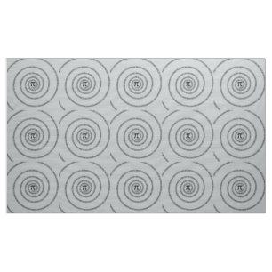 Tecido Uma espiral para o clique do Pi personaliza a cor
