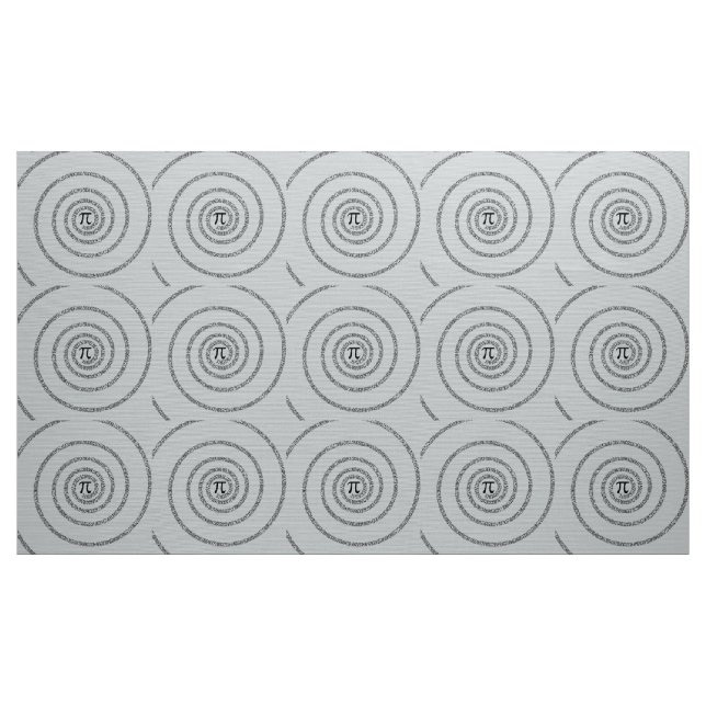 Tecido Uma espiral para o clique do Pi personaliza a cor (Jarda)