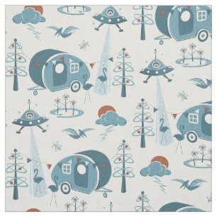 Tecido Uma Invasão de Campsite!