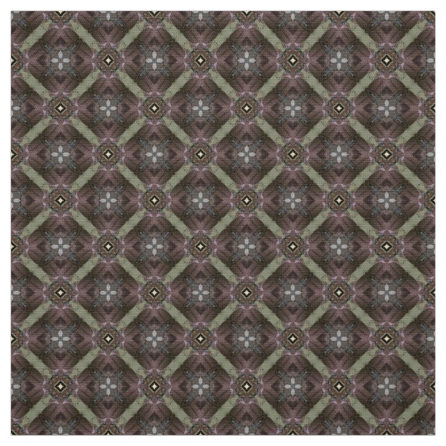 Tecido Upholstery de padrão de azulejo verificado (Modelo)