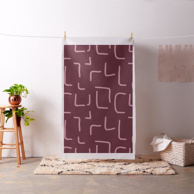 Tecido Urban Geo | Blush Muted | Blender Pattern (In Situ)