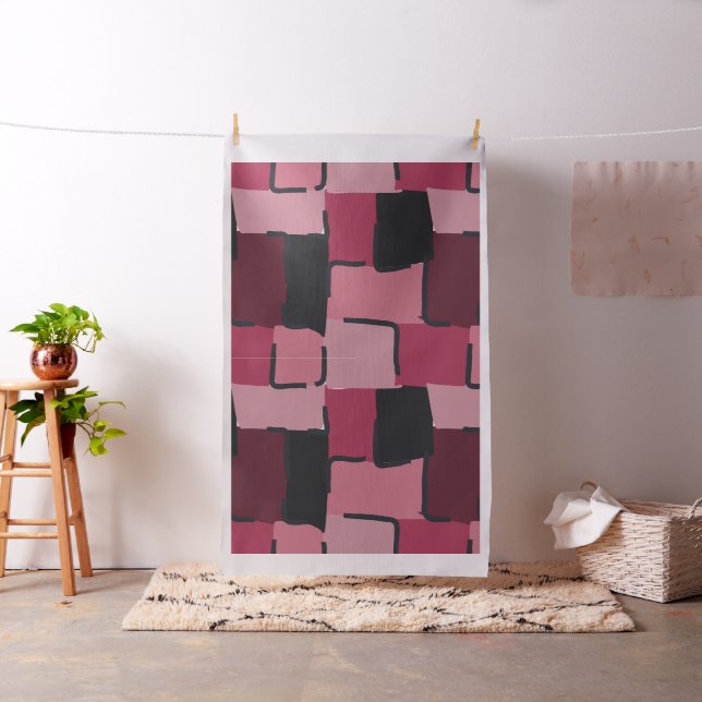 Tecido Urban Geo | Blush Muted | Hero Pattern (In Situ)