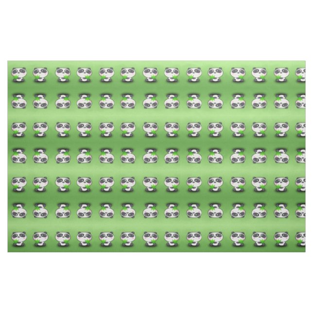 Tecido Ursos de panda abundante (Fat Quarter)