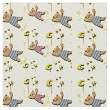 Ursos de Teddy, Lua e Estrelas - Padrão