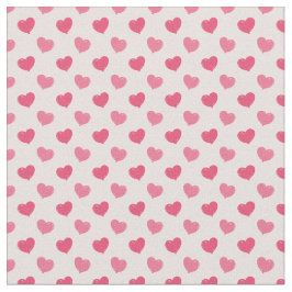 Tecido Valentine heart balloons on polka dot background