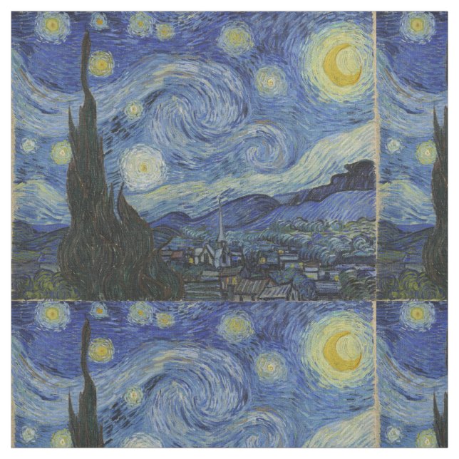Tecido Van Gogh Starry Night (Modelo)