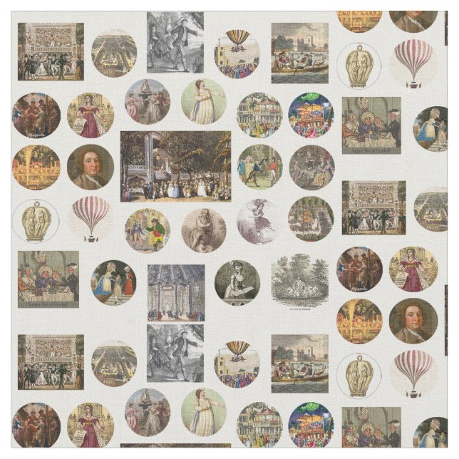 Tecido Vauxhall Gardens (Detalhe)