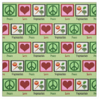 Vegetariano do amor da paz